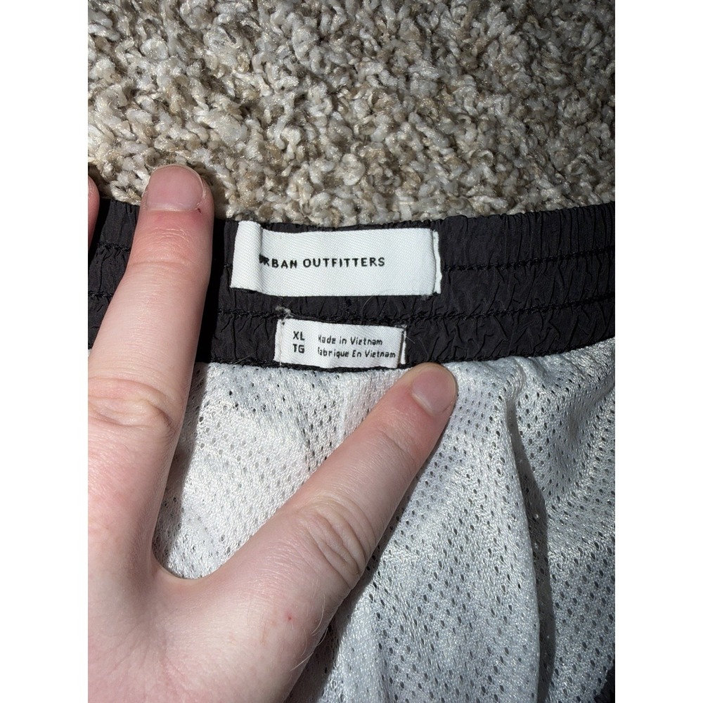 Urban Outfitters Windbreaker Pants Mens Size XL Houndstooth Parachute Lined - Picture 5 of 8